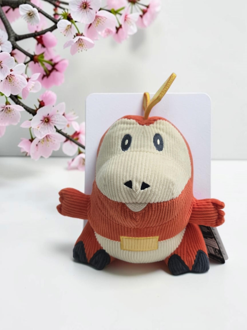 Pokemon 8" Corduroy Fuecoco Plush – Official Jazwares – New Official